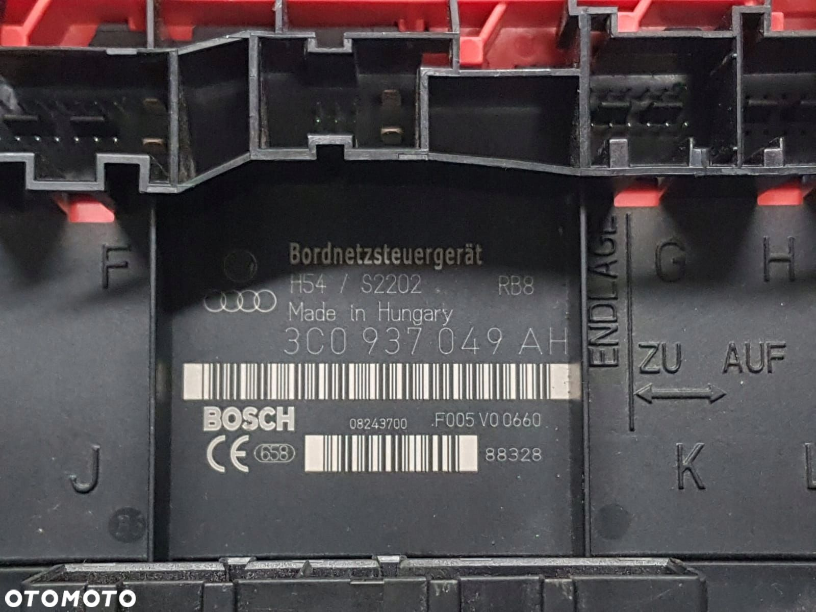 VW GOLF V 1.4 MODUŁ BORDNETZ STEROWNIK 3C0937049AH - 6