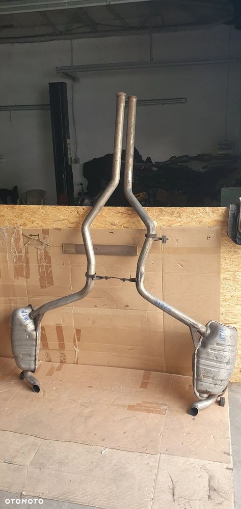 Tłumik końcowy wydech prawy lewy Mercedes E-Klasa W211 3.2 CDI 2114910200 2114910100 - 1