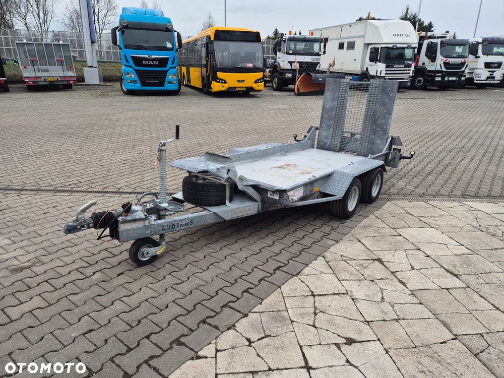 Ifor Williams GH 94 / 2700KG / PRZYCZEPKA DO MASZYN / ŁADOWNOŚĆ 2100KG / MOCNA STAL / 2 OSIE / NAJAZD STALOWY / NISKA KONSTRUKCJA / IDEALNA DO MASZYN I MINI KOPAREK - 11