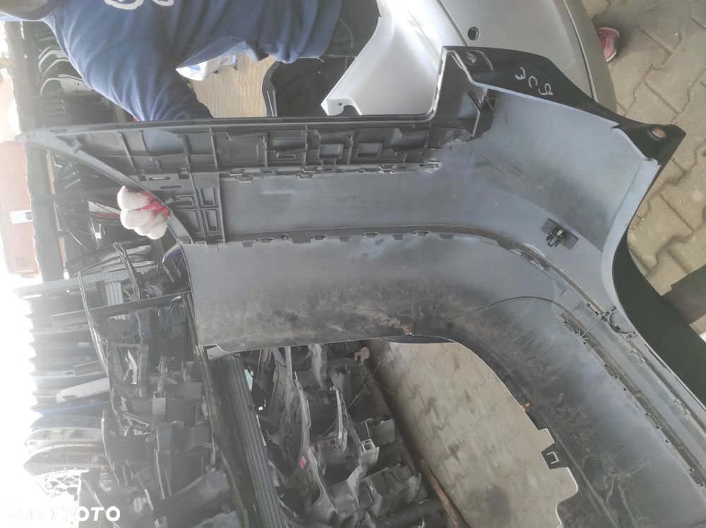 VW PASSAT B6 KOMBI ZDERZAK TYŁ TYLNY CHROM HAK HOLOWNICZY PDC CZUJNIKI PARKOWANIA SZARY  WYSYŁKA !!!!! - 12