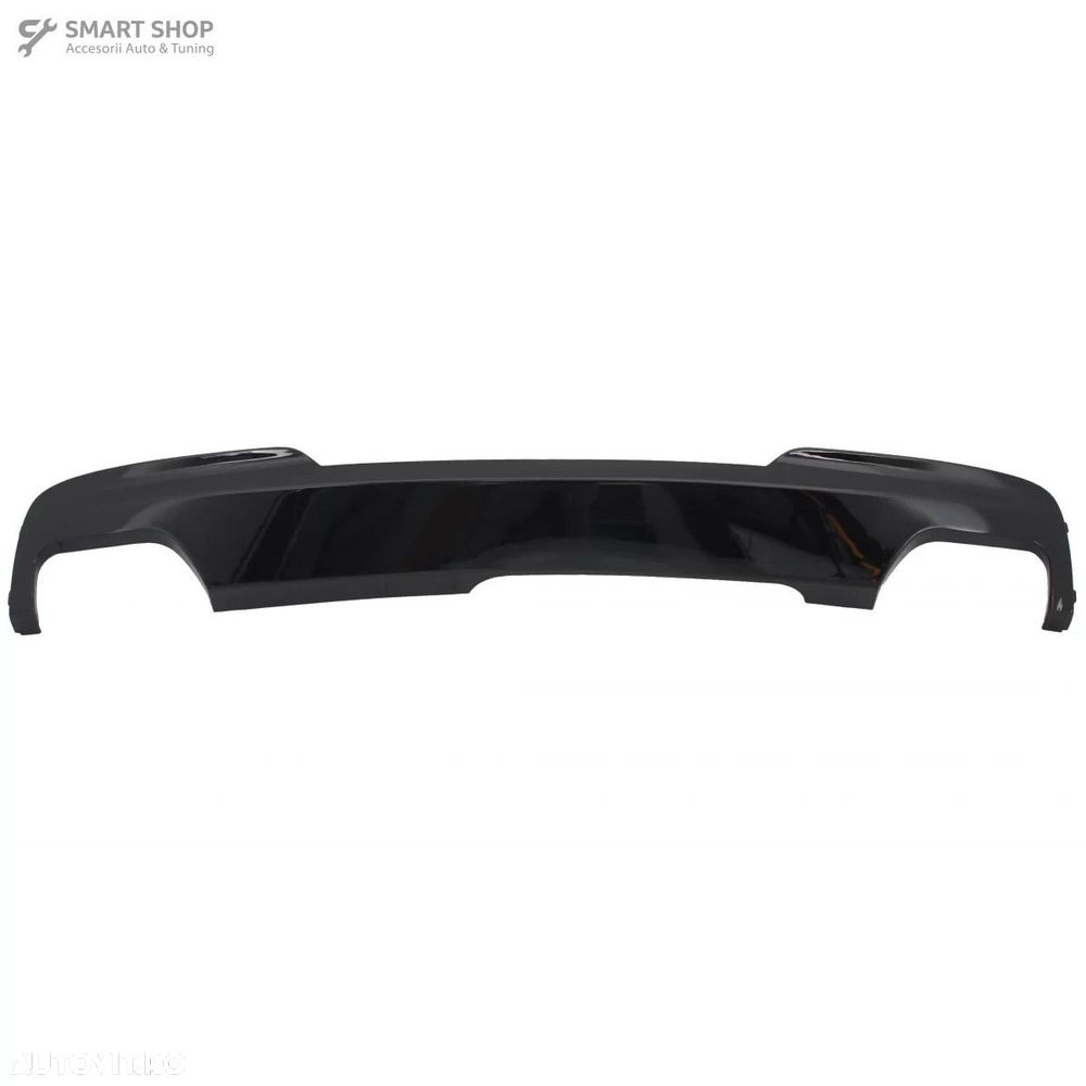 Difuzor de aer Negru cu Ornamente Evacuare BMW Seria 5 F10 F11 (2011-2 - 2