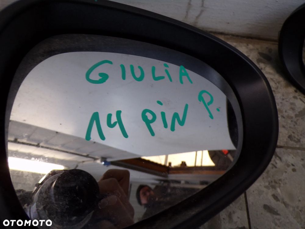 LUSTERKO LEWE 12 PIN PRAWE 14 PIN ALFA ROMEO GIULIA - 5
