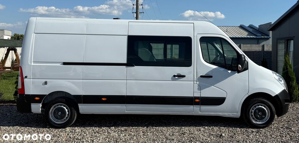 Renault Master 7 MIEJSC L3H2 BRYGADOWKA,DOKA , klima,hak,tempomat, pdc - 9