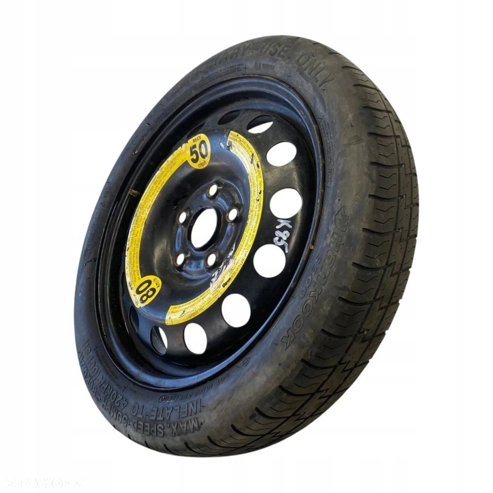 KOŁO DOJAZDOWE 125/70R16 5X112 1K0601027F SEAT LEON II ALTEA TOLEDO III - 12