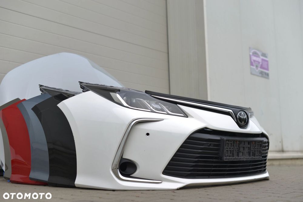 MASKA ZDERZAK BŁOTNIK LAMPA PAS BELKA GRILL TOYOTA COROLLA E21 SEDAN KOMBI HATCHBACK - 9