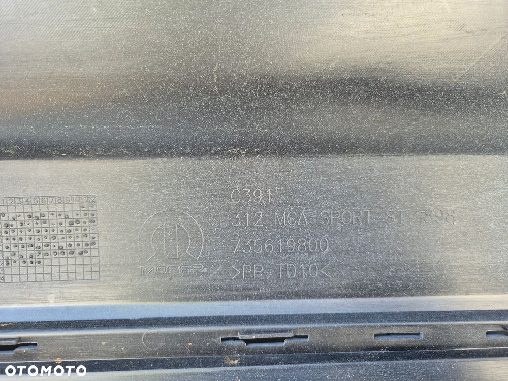 Zderzak tył tylny Fiat 500 Sport Lift 735619800 S26272032 - 9