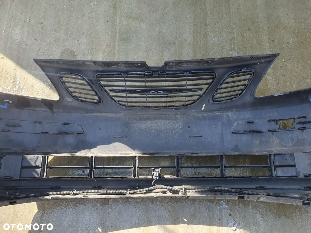 SAAB 93 9-3 ZDERZAK PRZEDNI PRZÓD 12786001 LISTWY KRATKI ATRAPA EMBLEMAT LAMPY SPRYSKIWACZE - 9