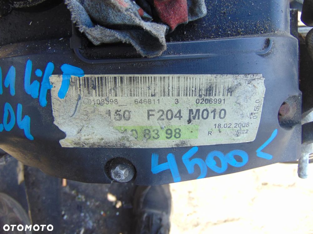 Silnik mercedes w211 lift w204 2,2 CDI delfi wtryski - 2