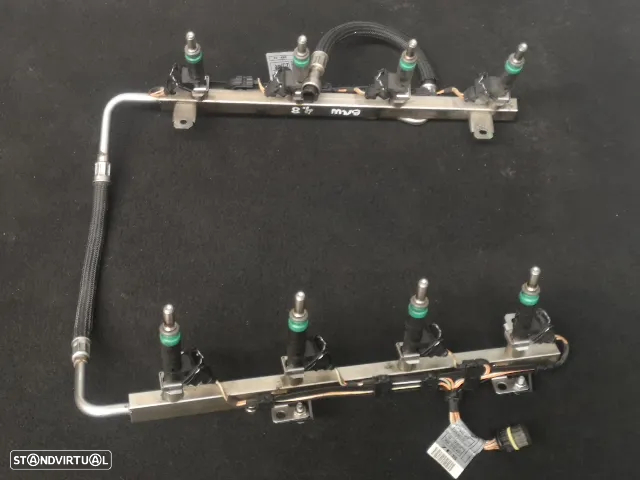 Regua com Injectores originais para BMW 4.8i V8 gasolina  2005+ - 3