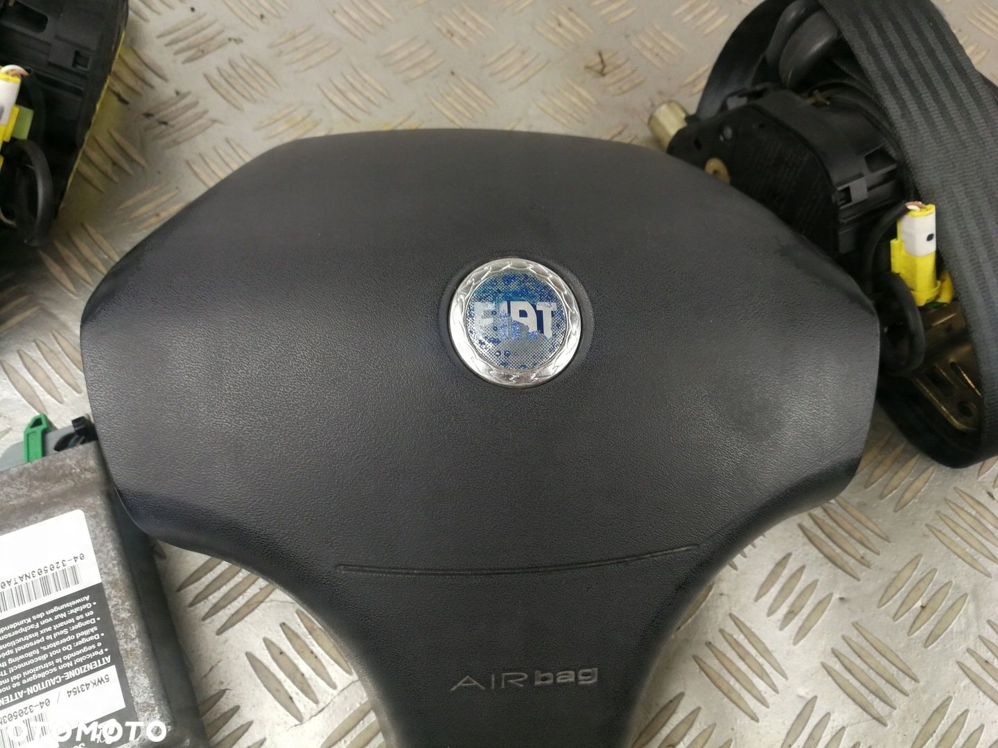airbag poduszka powietrzna kierowcy moduł airbag pasy FIAT DUCATO II 2 LIFT - 4