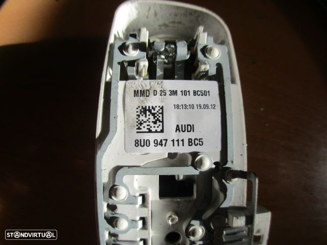 Luz De Teto Plafonier 8U0947111BC5 AUDI A1 2013 - 3