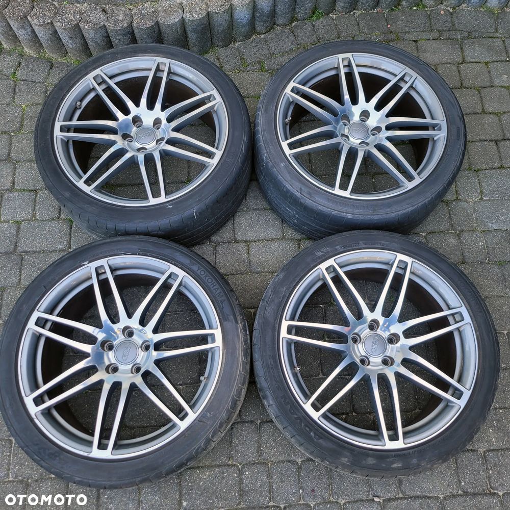AUDI A8 D3 LIFT FELGI ALUMINIOWE ALUSY KOŁA 20 CALI 5X112 LATO 4E0601025AT - 1