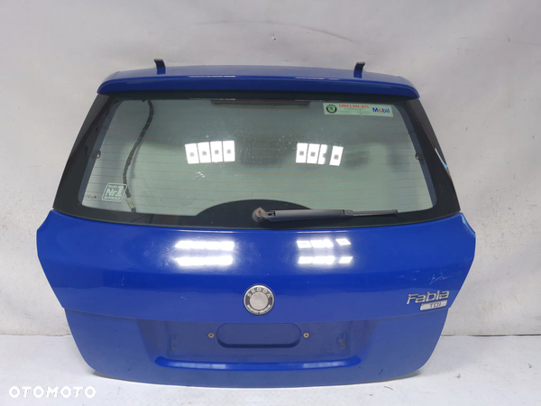 Klapa Pokrywa Bagażnika SKODA FABIA II 5J H/B 07-15 kod 4590 Kompletna