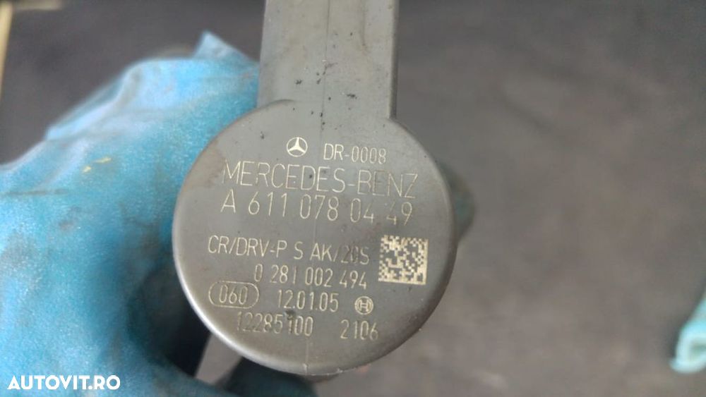 Rampa injectoare 1.5 dci smart forfour a6390700495 a6110780449 0281002494 - 2