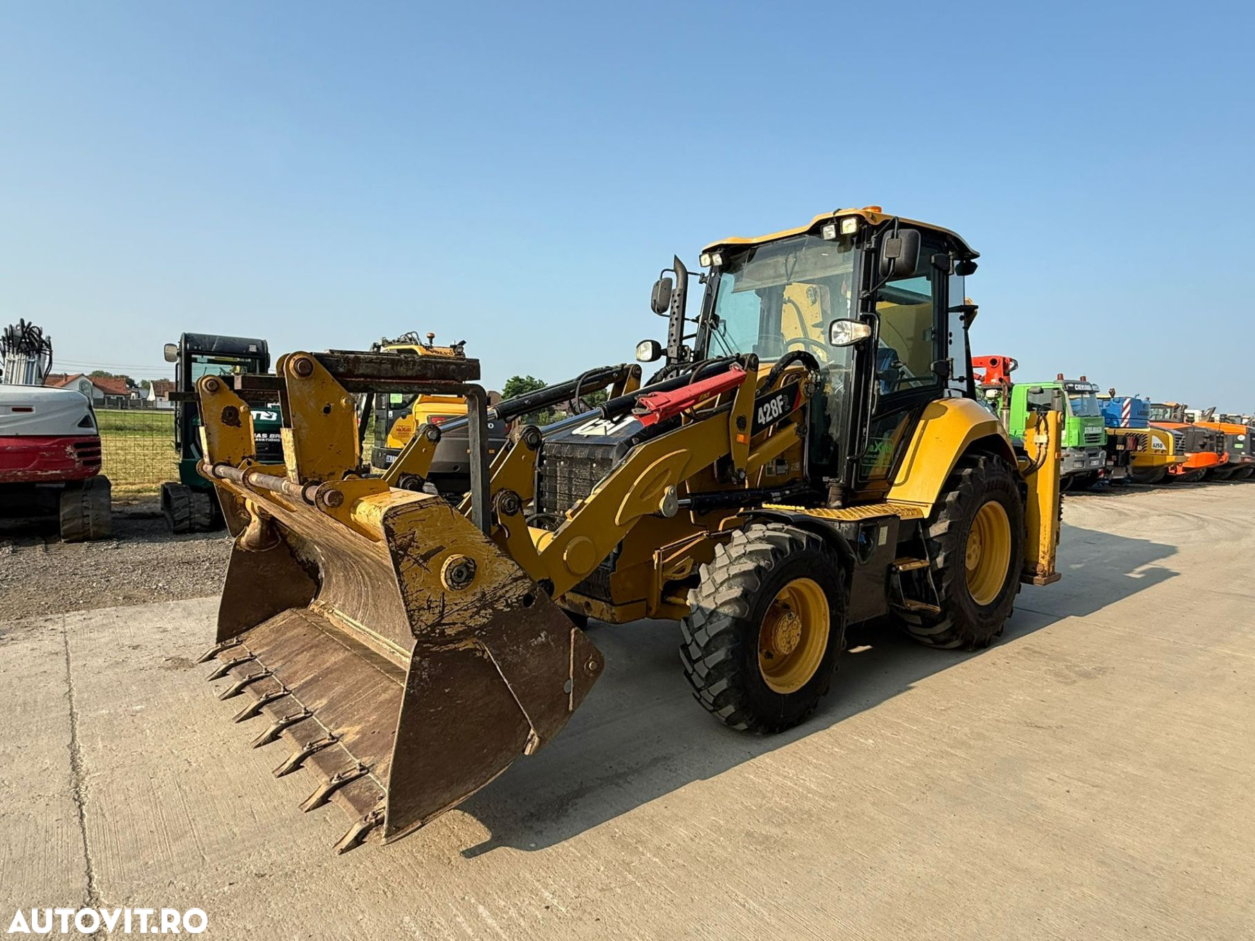 Cat 428F2 Buldoexcavator - 5