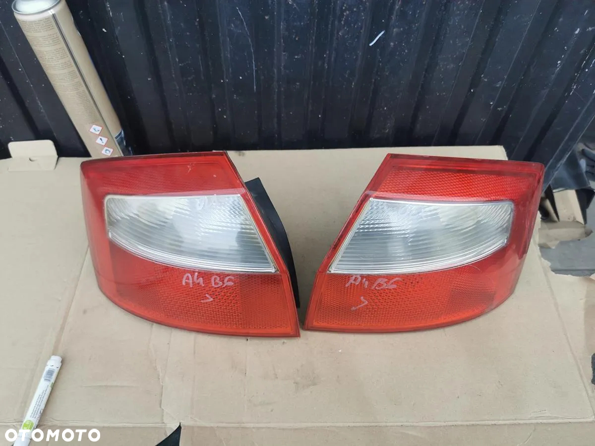 LAMPA LEWA PRAWA LEWY PRAWY TYŁ TYLNA AUDI A4 B6 SEDAN - 3