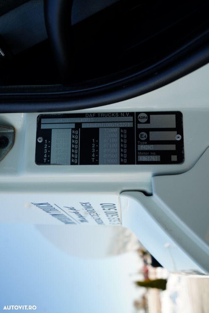 DAF CF 440 / 8x4 / BETONIERĂ SCHWING STETTER / BETONIERĂ 9 M3 / AUTOMATĂ / CAMERĂ / - 32