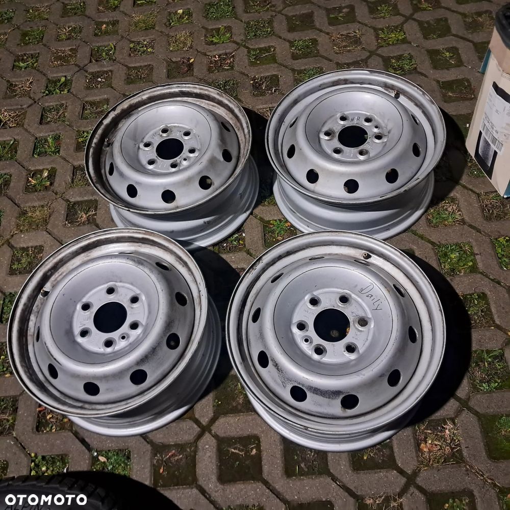 Felgi stalowe komplet 16" 4szt Iveco Daily oryginalne et68 - 1