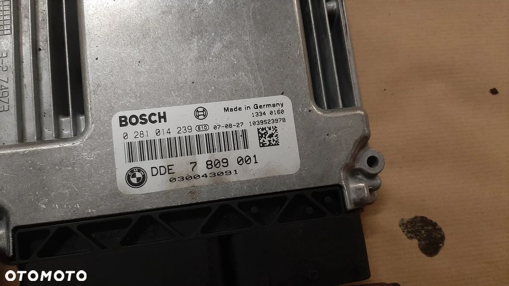 BMW E87 E90 2.0D N47D20A 143 KM STREOWNIK SILNIKA CAS KLUCZ 7809001 - 2