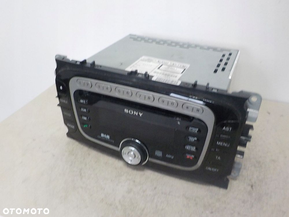 FORD S-MAX RADIO FABRYCZNE SONY KOD BS7T-18C939-FE - 4