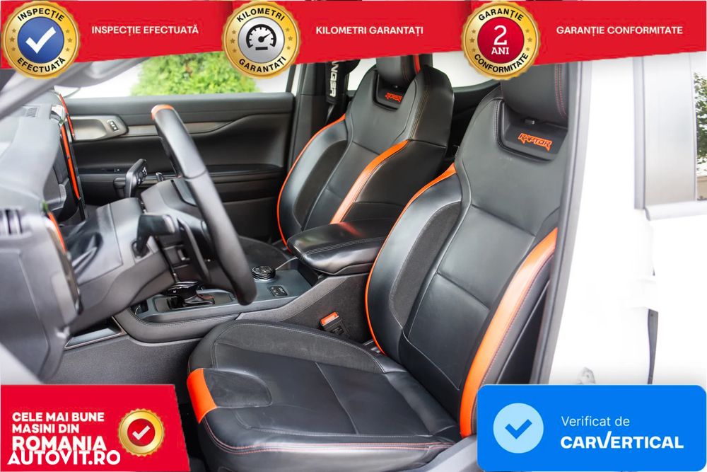 Ford Ranger 3.0 EcoBoost 288 CP 4x4 Cabina Dubla Raptor Aut. - 21