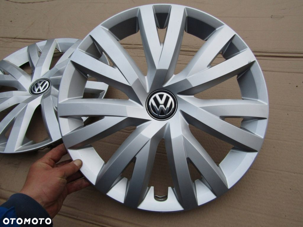4x Kołpaki 16 VW Golf V VI VII VIII Jetta Caddy Eos Touran Passat B5 B6 B7 - 14