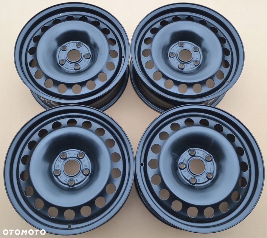 FELGI STALOWE VW SKODA AUDI SEAT 5x112 6,5J17 ET 38 x4szt F-624 - 1