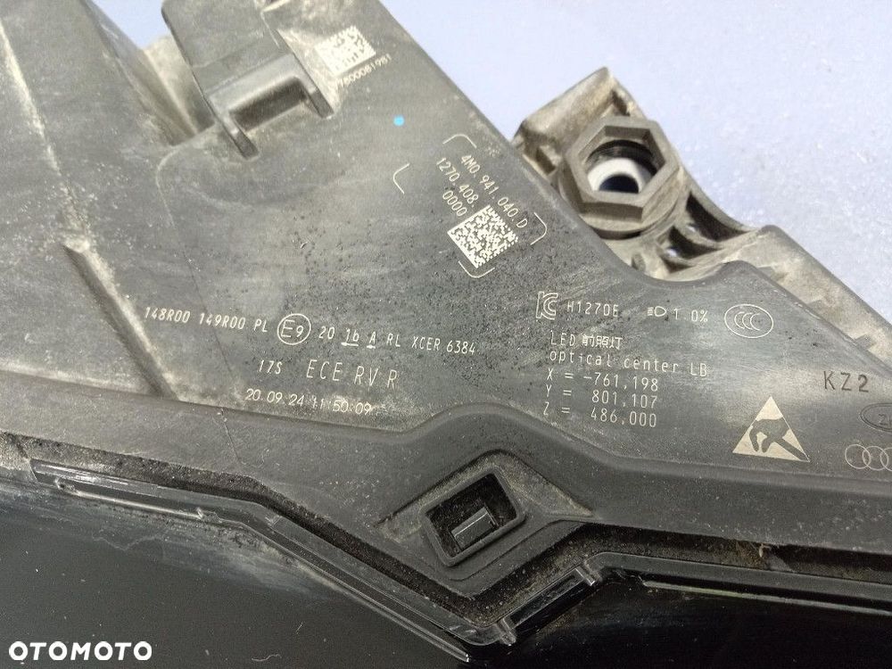 AUDI Q7 II LIFT REFLEKTOR PRAWY FULL LED LAMPA PRZÓD 4M0941040D - 6