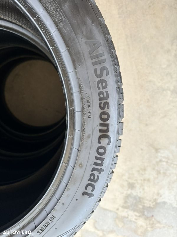vând 4 anvelope 255/45/19 continental allseason ca noi - 9