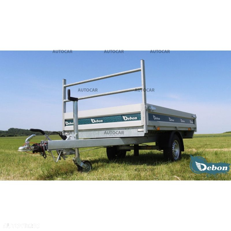 Autocar Remorca basculabila pe o singura parte cu sistem de franare pe 2 axe Debon PW1.2 ECO - 13