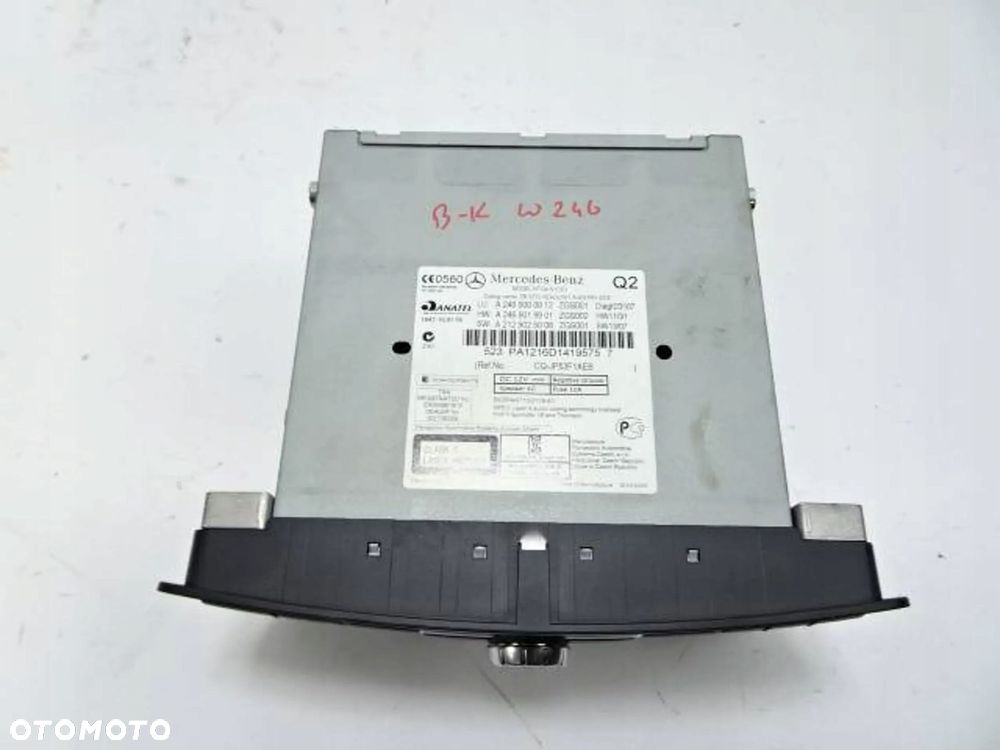 radio cd mercedes w246 b-klasa - 3