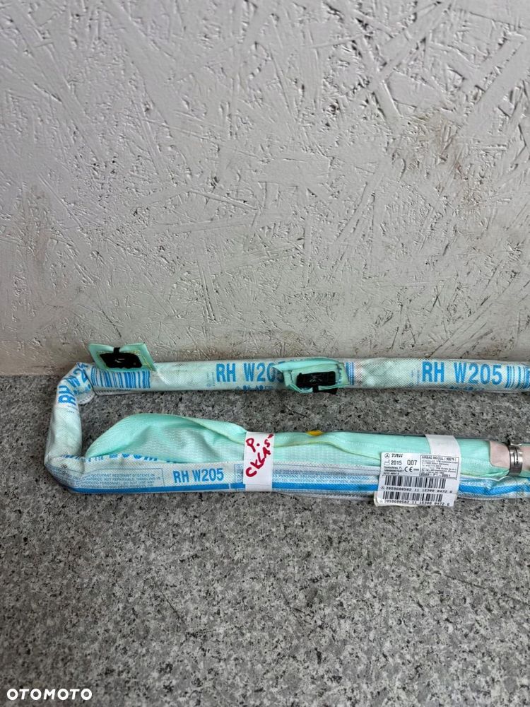 kurtyna airbag prawa mercedes c klasa w205 2014-2021 2058600502 - 2