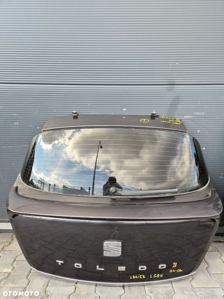 SEAT TOLEDO III DRZWI / KLAPA BAGAŻNIKA / ZDERZAK (CZARNY L59N ) - 2