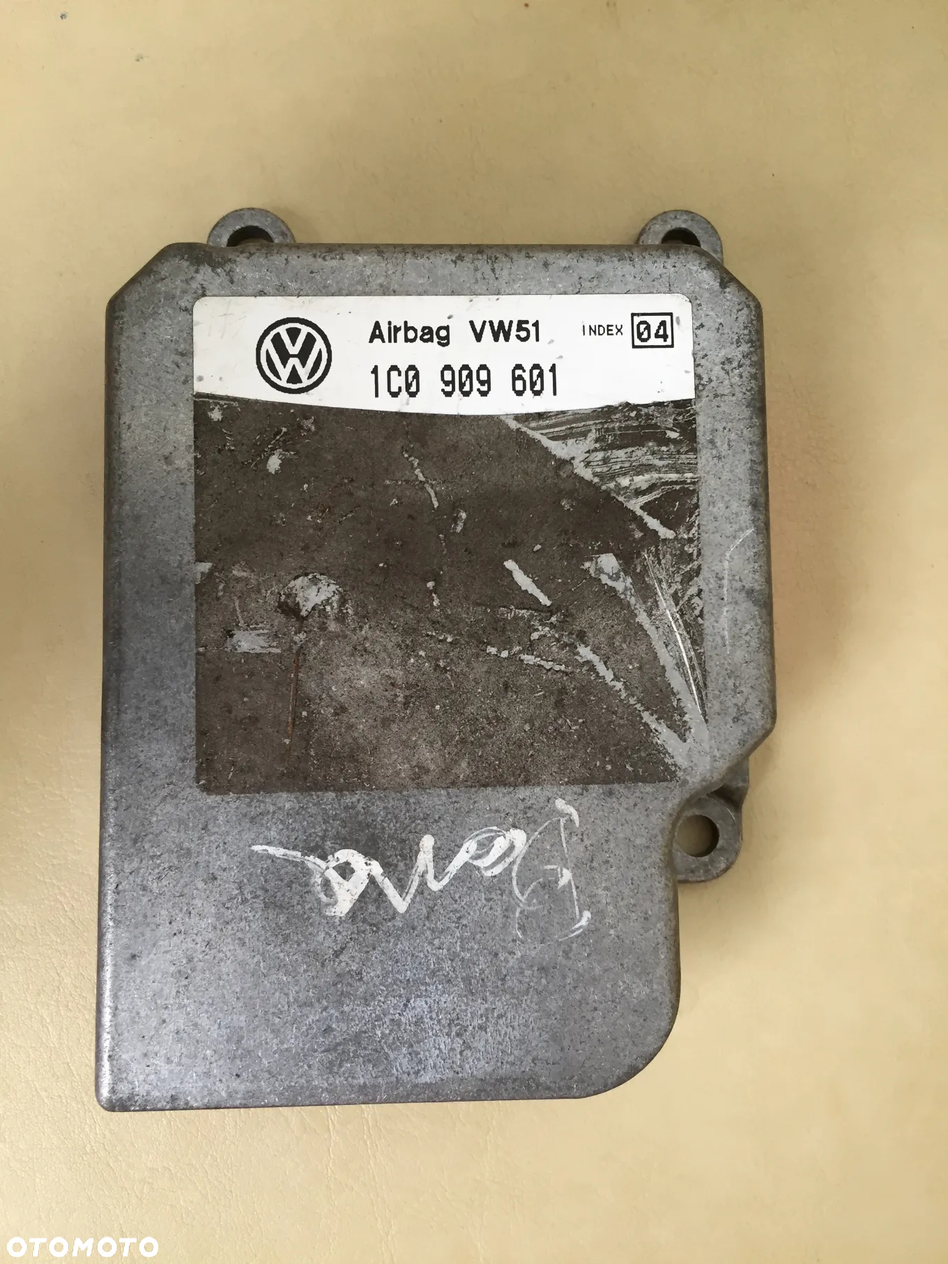 MODUŁ SENSOR AIRBAG SEAT AUDI SKODA VW 1C0909605B 1C0909605A 1C0909605C 1C0909601 1C0909605K - 4