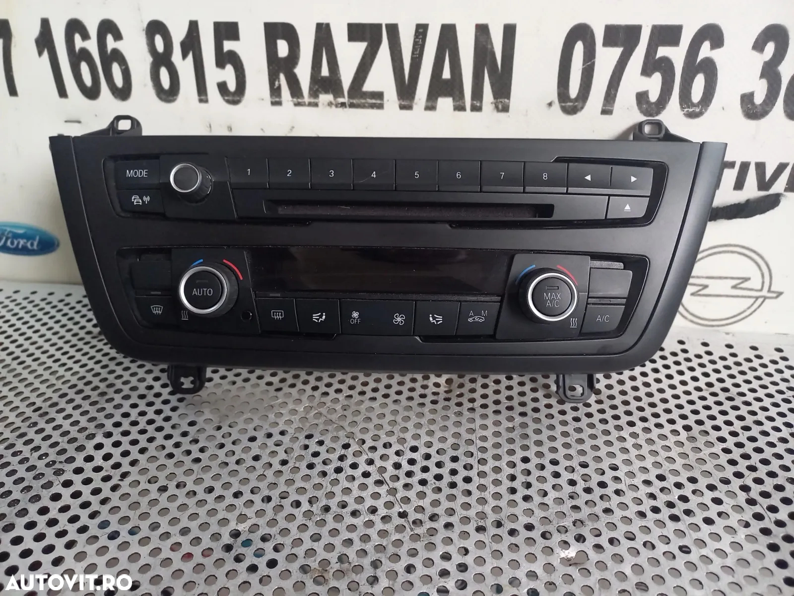 Panou Modul Comanda Clima Climatronic Interfata Radio Cd Bmw F30 F31 Seria 3 Dezmembrez - Dezmembra - 2