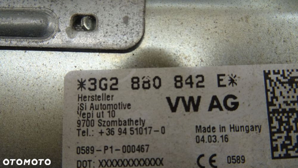 poduszka airbag kolanowa vw passat b8 3g2880842e - 3
