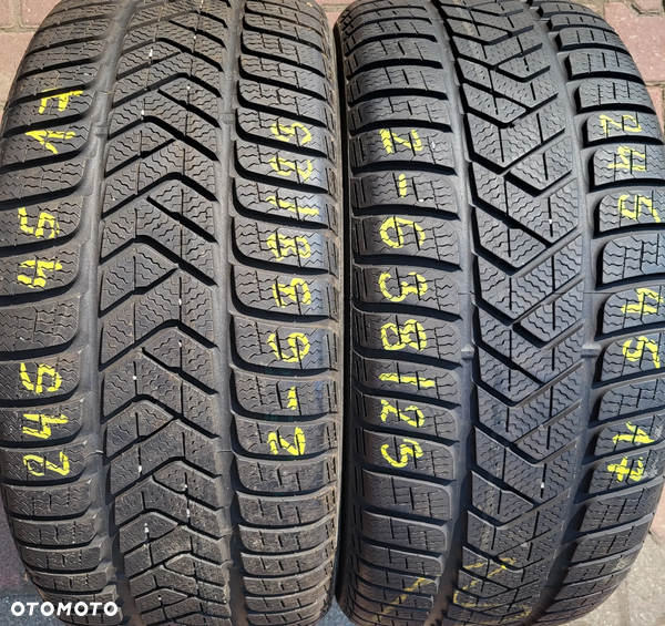 245/45r17 (Z638/23)01 2szt 6mm Sottozero 3 PIRELLI ZIMOWE