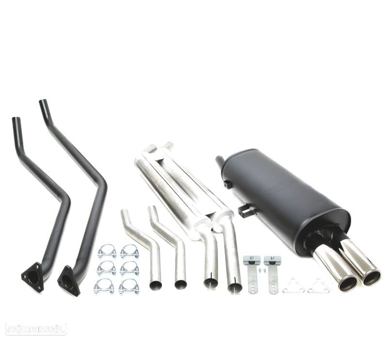 PANELA DE ESCAPE BMW E30 82-94 DUPLA - 1