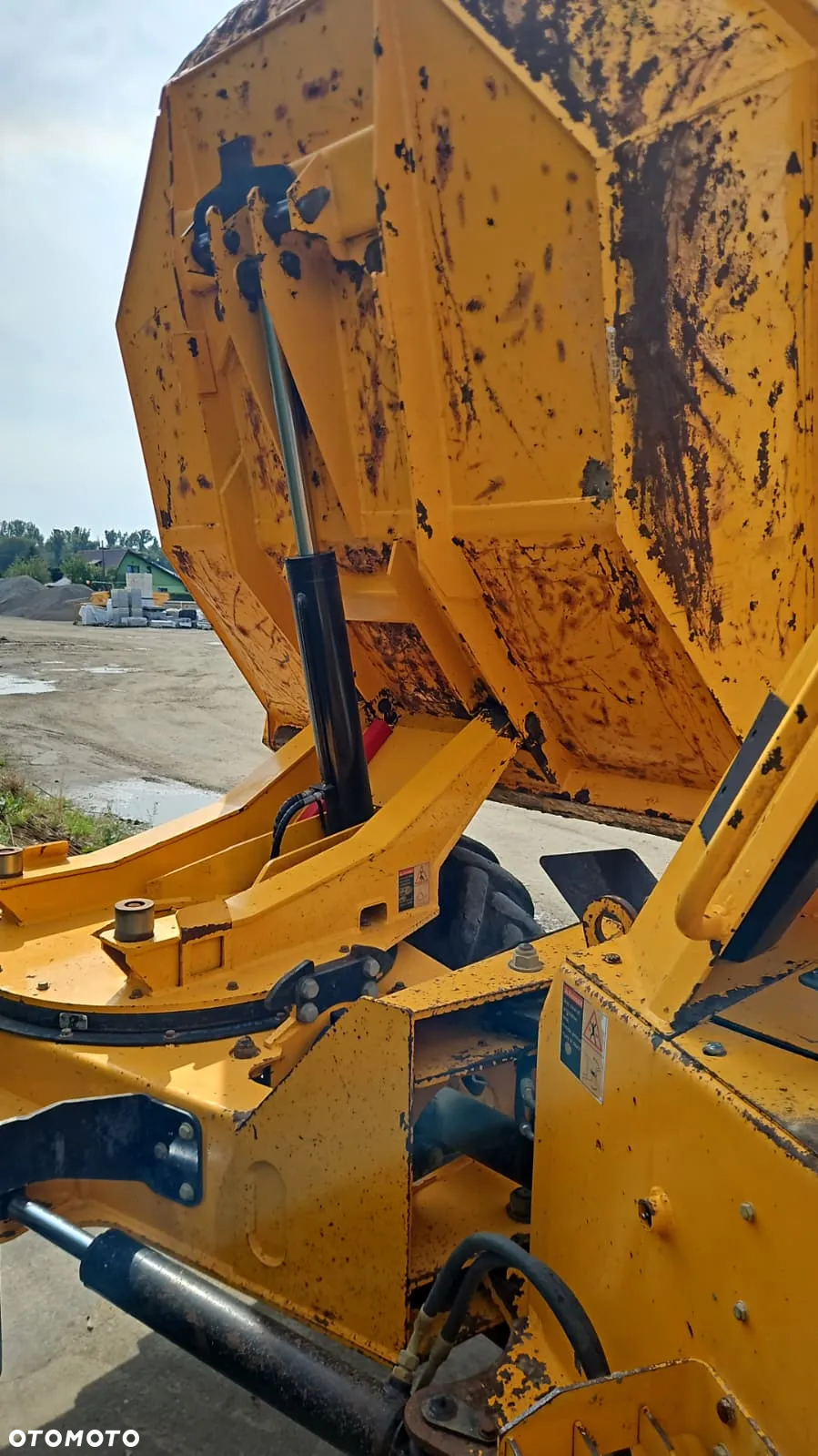 Thwaites Wozidło budowlane obrotowe Thwaites 6T ton 2008 4x4 Terex Benford 5t - 8