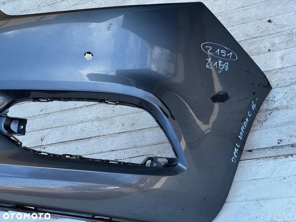 ZDERZAK PRZEDNI OPEL ZAFIRA C LIFT	2016- OE UŻYWANY 39079783 - 5