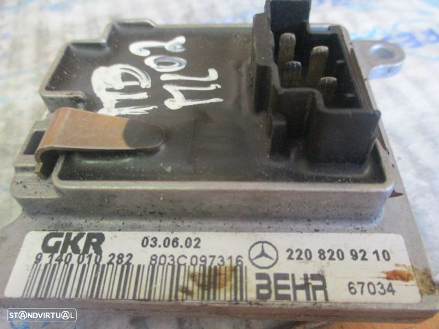 Resistencia De Sofagem 2208209210 MERCEDES ML 2002 - 2