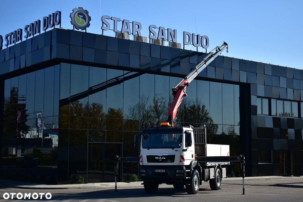 MAN TGM 18.340 4x4 PALFINGER PK 18002 HDS Żuraw Wciągarka - 13