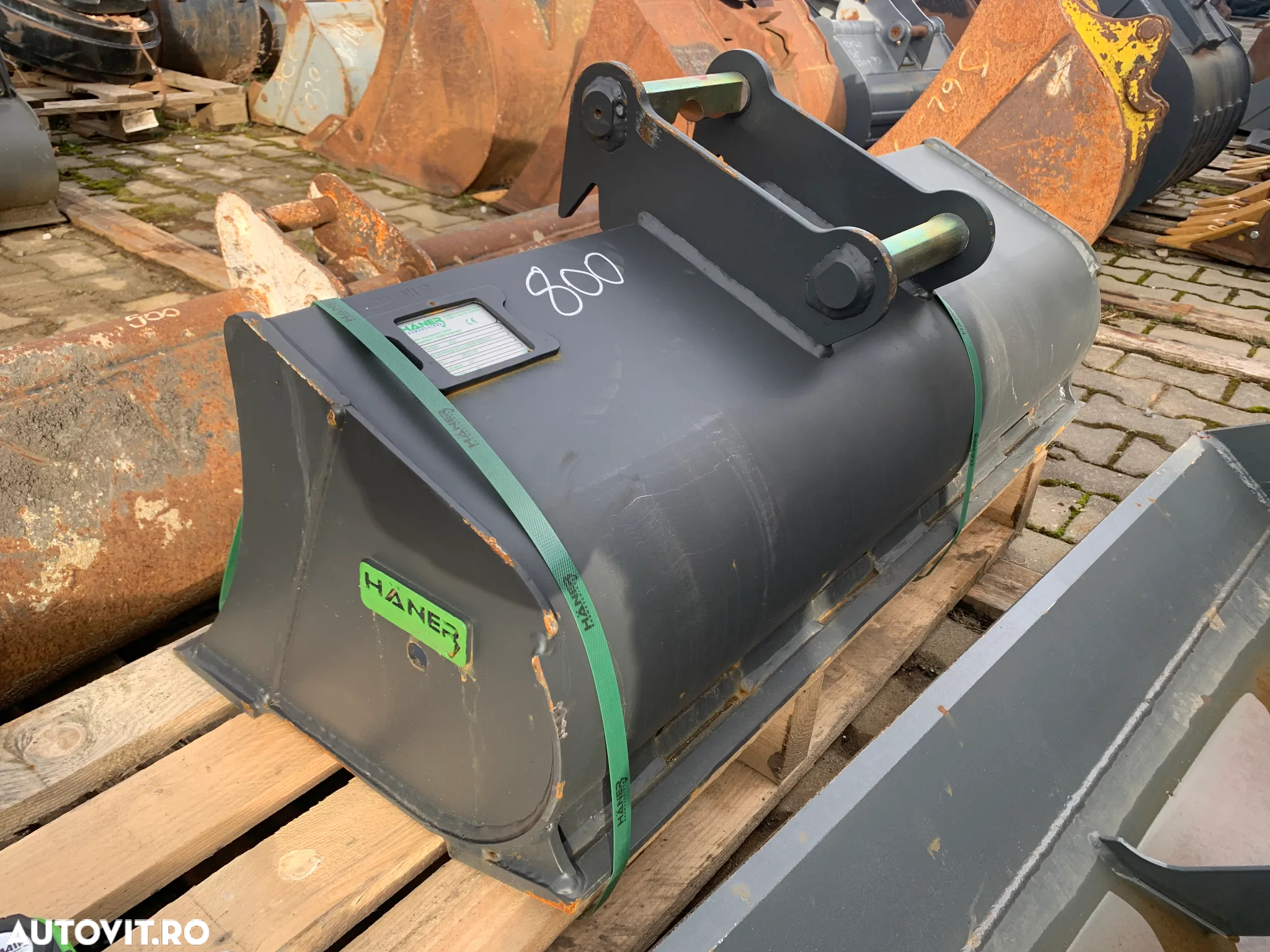 Cupa taluz noua miniexcavator MS03 de 3-5 tone - 4