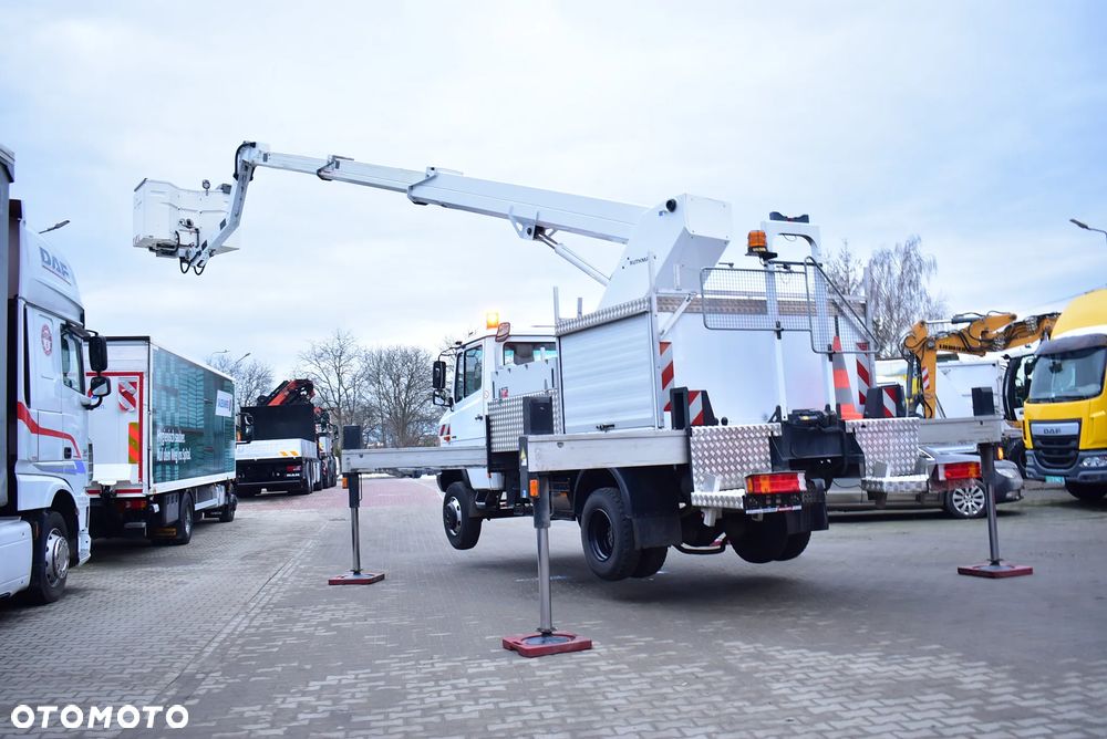 Mercedes-Benz Vario 816 / Euro 5/ 4x4/ Zwyżka/ Podnośnik koszowy Ruthmann TB 220/ 22 m. / Steiger/ Hubarbeitsbühne/ Reduktor ! / Sprowadzony z Niemiec/ Stan Perfekcyjny ! - 18