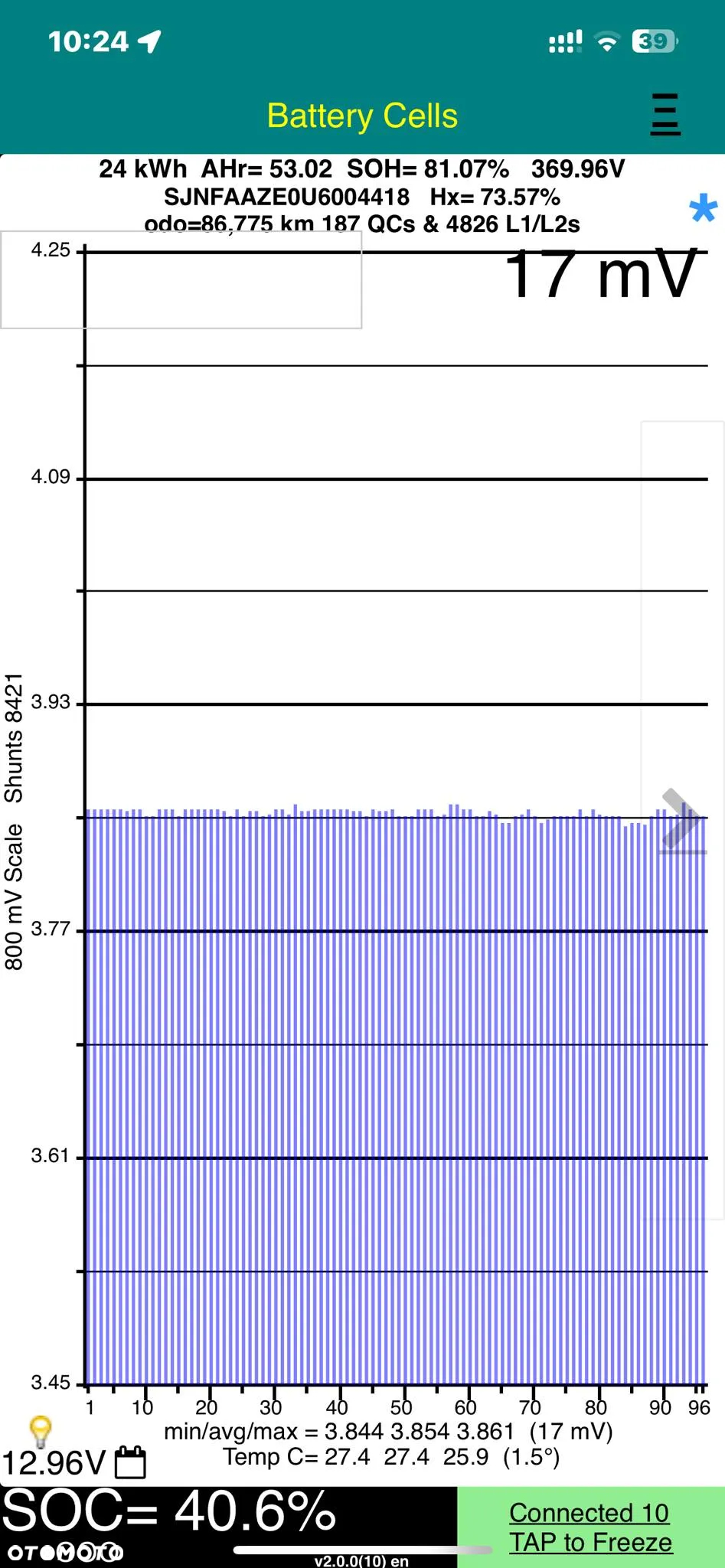 Nissan Leaf 24 kWh (mit Batterie) Tekna - 23