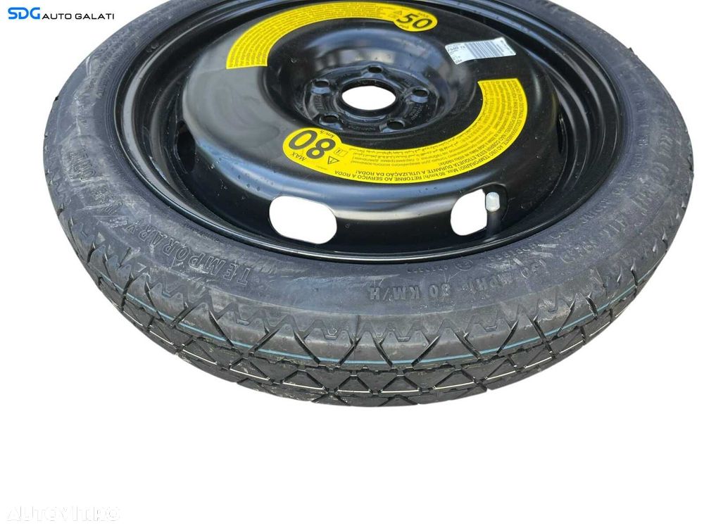 Roata Janta Rezerva Slim T 125 70 18 R18 Seat Altea 2011 - 2015 Cod 1K0601027AP [B4210] - 2