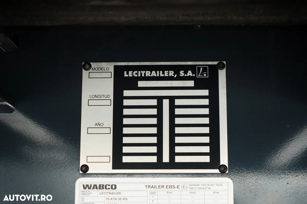 LeciTrailer CONTAINER / SAF / 2019 - 25