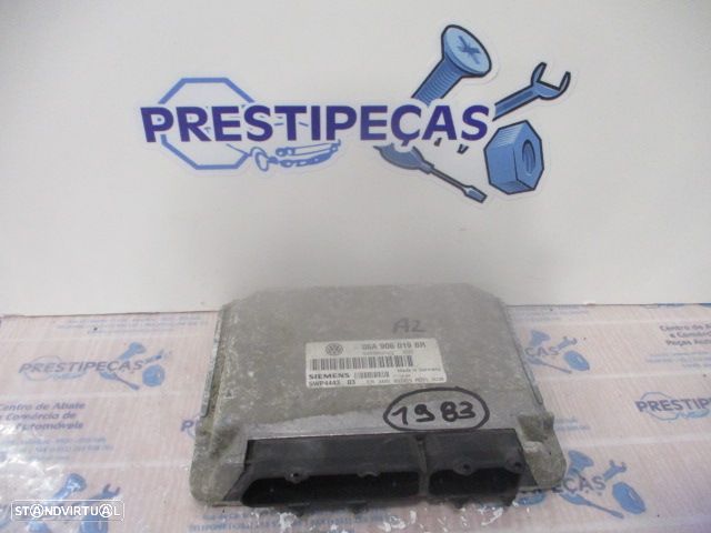 Centralina 06A906019BR  5WP444303 SEAT TOLEDO 2000 1.6I 100CV 4P CINZA SIEMENS - 1