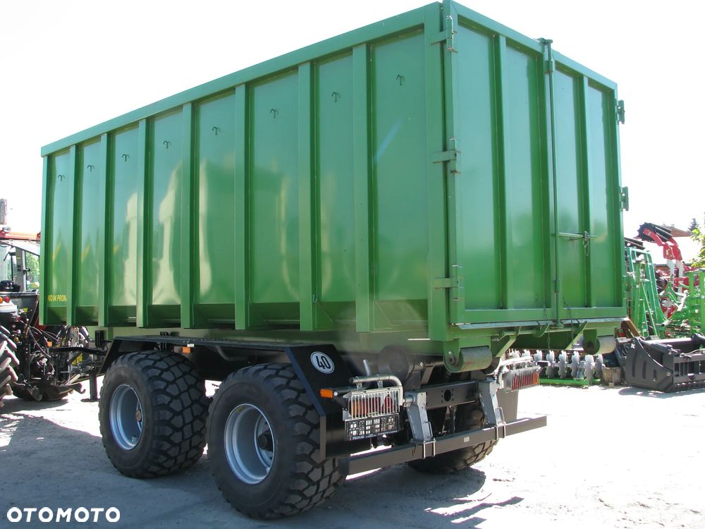 Pronar Przyczepa hakowa PRONAR T-285/1 - 17,7t do obsługi kontenerów rolniczych, budowlanych i komunalnych oraz platform  transportowych,  Kontener KO-04 -13,5t, Kontener KP-10 -7ton - 4