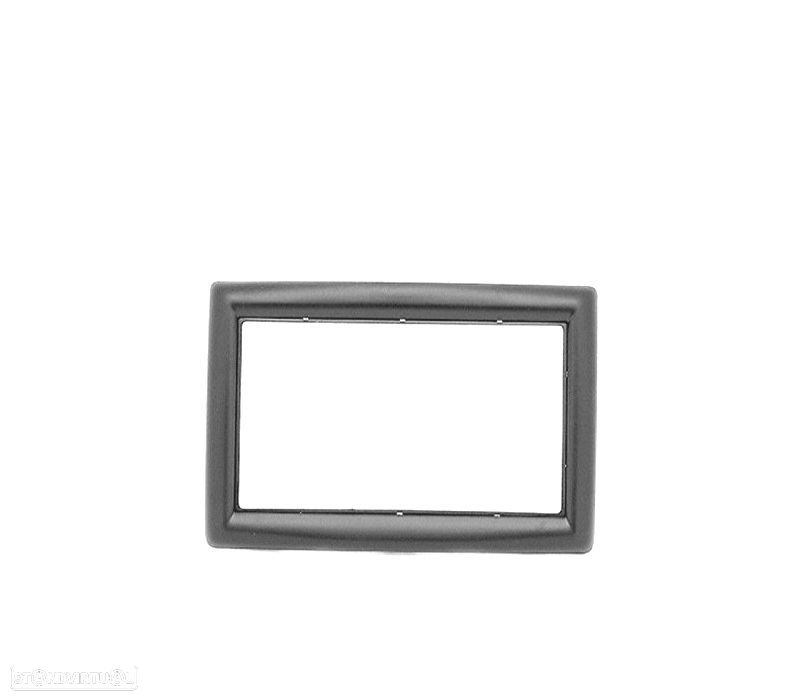 MOLDURA ADAPTADOR PRETO PARA RADIO 2-DIN PARA RENAULT MEGANE 02-09 - 4